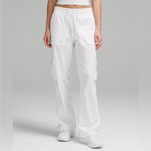 Lululemon Athletica White Track and Dance Studio Pants NWT
